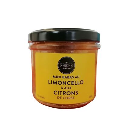 Babas Billes au Limoncello et Citrons de Corse, 120g