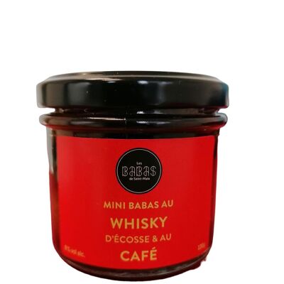Babas con Whisky Escocés y Café Indio, 120g