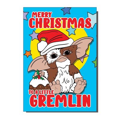 Gremlins Inspired Christmas Card