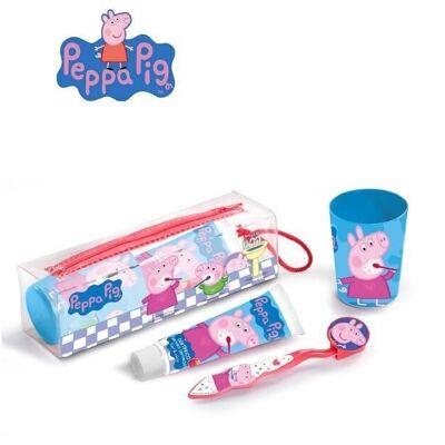 Peppa Pig - Set spazzolino da denti