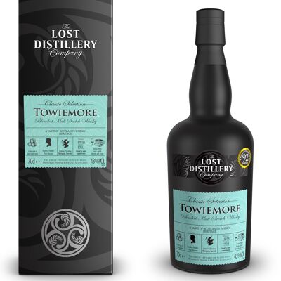 The Lost Distillery Company - Towiemore Classic Selection, 43% Caja de regalo de 70 cl