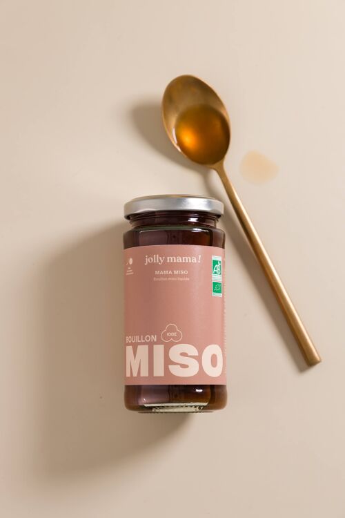 Mama miso - bouillon miso riche en iode - 6 bouillons de 240 mL