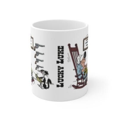 TAZA DE CERÁMICA LUCKY LUKE HOME SWEET HOME