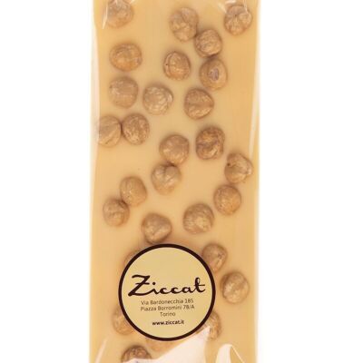 White Chocolate Bar with Hazelnuts - 100g