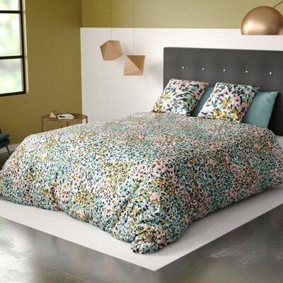 Bettbezug 220x240 cm mit Kissenbezügen aus Bio-Baumwolle Telma