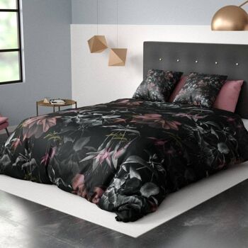 Housse de couette + taies coton Belle De Nuit 240x260 cm 2