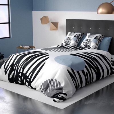 Bettbezug + Kissenbezüge 100 % Polyester Cerclus 240 x 260 cm
