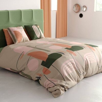 Duvet cover 140x200 + 1 pillowcase 63x63 cm Cotton Ely