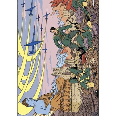 La vallee des immortels boudha chaos carte postale