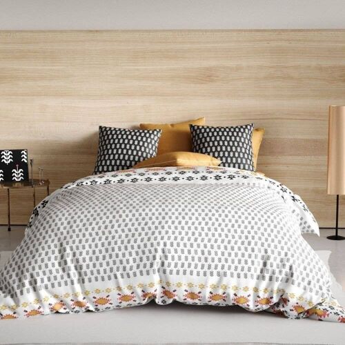 Housse de couette 240x260 + taies Coton Loya