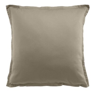pillowcase 65x65 cm square Cotton Satin Sand