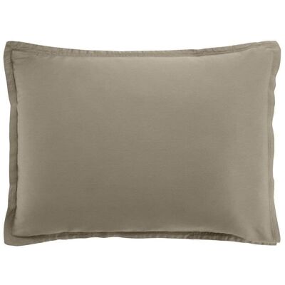 pillowcase 50x70 cm rectangle Cotton Satin Sand