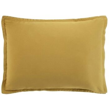 taie 50x70 cm rectangle Satin de Coton Bronze 1