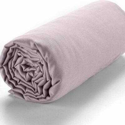 Fitted sheet 140x190 +30 cm Cotton Satin Dove