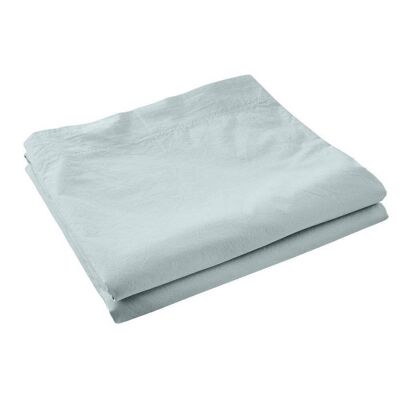 Flat sheet 240x300 Celadon Cotton Satin
