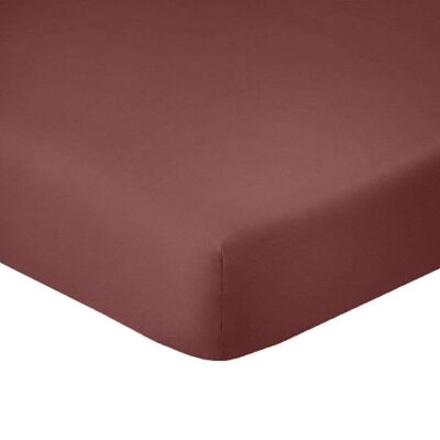 Lenzuolo con angoli 140x190+25 cm Cotone Tomette Rosso