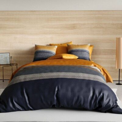 Reversed duvet cover. 240x260 + 2 Percale Ubud pillowcases