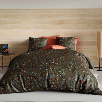 Housse de couette révers. 200x200 + 2 taies Percale Bogota 2