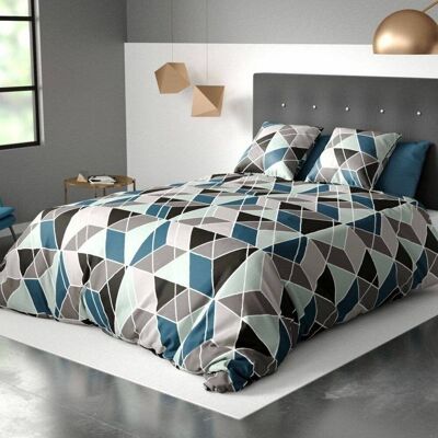 Duvet cover 140x200 cm + pillowcase Microfibre Blutry