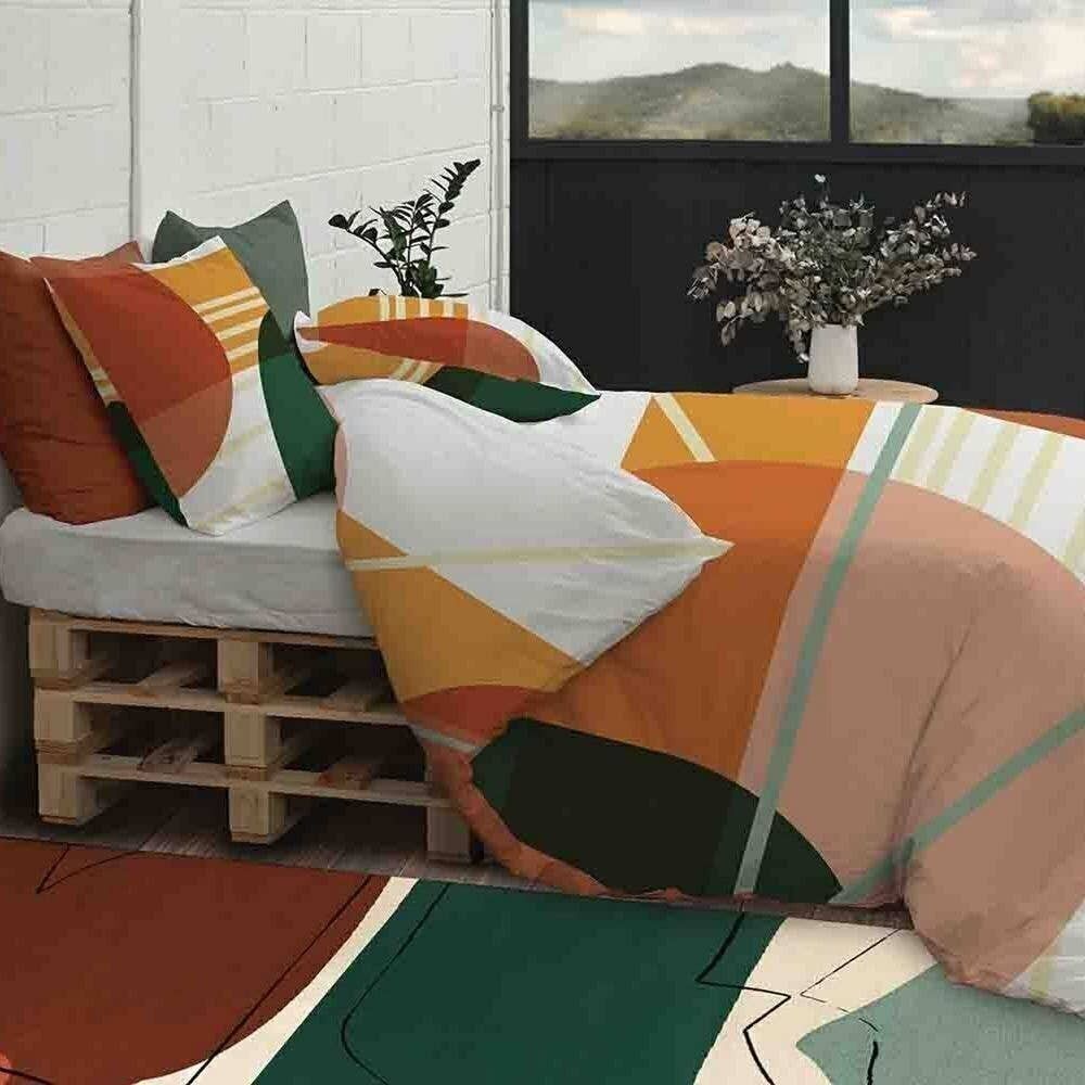 Copripiumino 240x260 cm + federe in cotone 47 fili Zoom