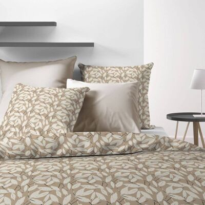 Duvet cover 200x200 cm + 2 pillowcases Polyester Carmel