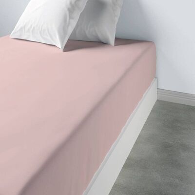 Spannbettlaken 180 x 200 + 35 cm, 100 % Baumwolle, Blush