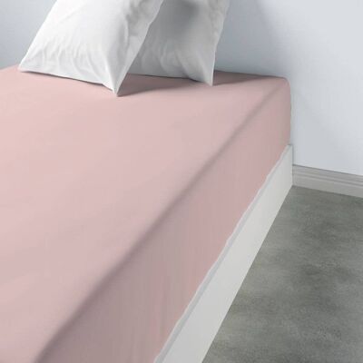 Fitted sheet 180x200 +35 cm 100% Cotton Blush