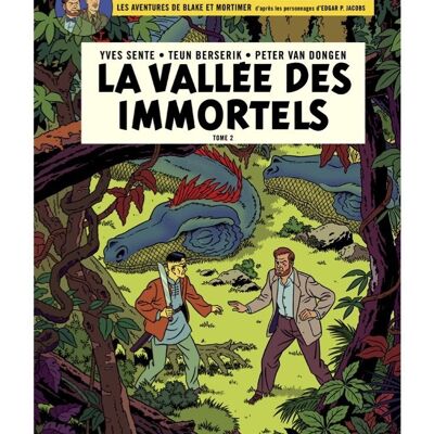 Carte postale blake et mortimer la vallee des immortels 2