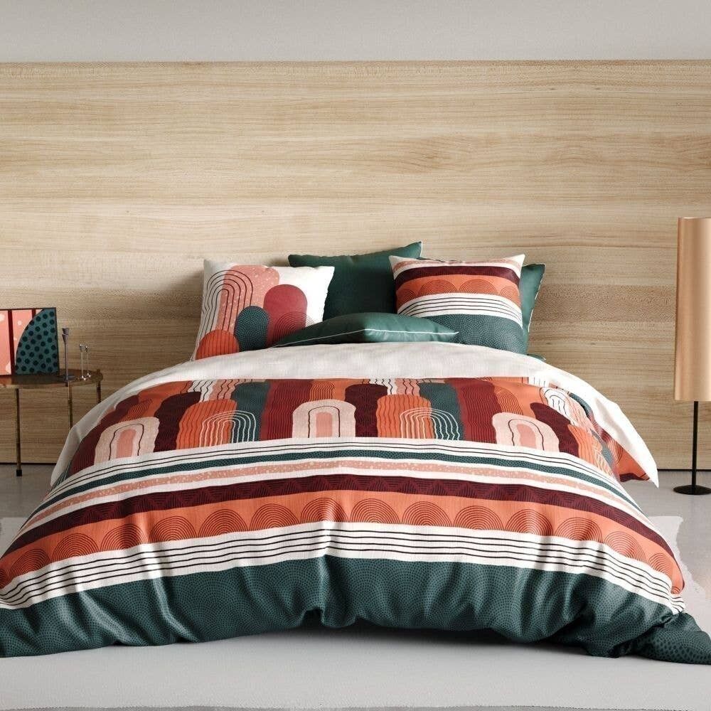 Completo letto 2 pezzi 140x200 cm Cotone 57 fili Galio