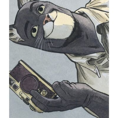 POSTAL FOTÓGRAFO BLACKSAD