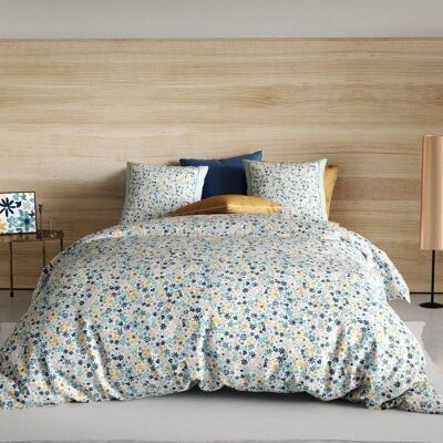 Bettlakenset 180x290 3-teilig mit DH 90x190 Cotton Mani