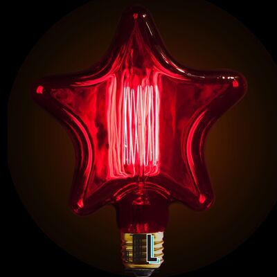 Ampoule vintage STAR RED