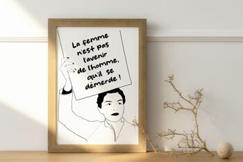 Affiche La Femme n'est pas l'avenir de l'Homme 2