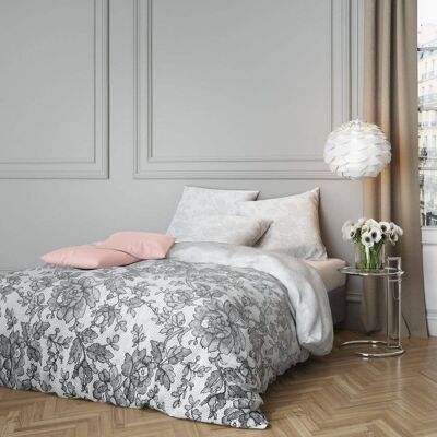 3-piece bed set 240x260 cm Cotton Sateen Jille