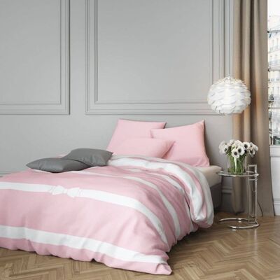 3-piece bed set 220x240 cm Jordeau Cotton Sateen