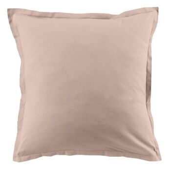 Lot de 2 taies d'oreiller 63x63 cm Coton 57 fils Blush 3