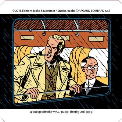 IMÁN BLAKE Y MORTIMER LA CABINA
