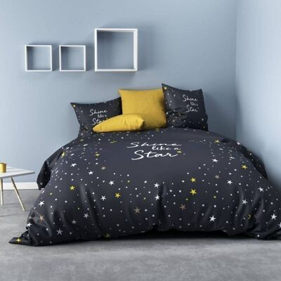 Parure de lit - Housse de couette coton Galaxy 240x260 cm