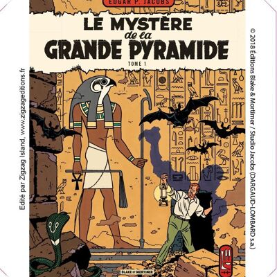 MAGNET BLAKE AND MORTIMER THE MYSTERY OF THE GREAT PYRAMID