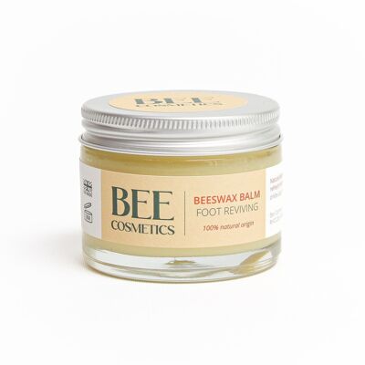 Belebender Fußbalsam aus Bienenwachs – 50 ml