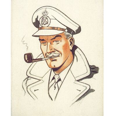 MAGNETE BLAKE E MORTIMER BLAKE SKETCH
