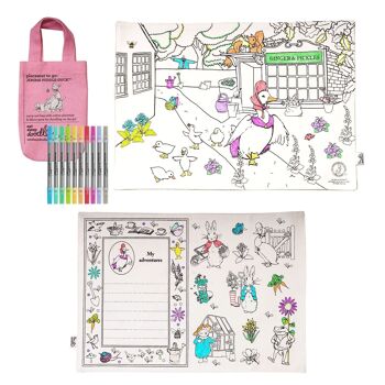 Color In Jemima Puddle-Duck™ Set de table Cadeau créatif pour enfants 6