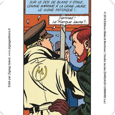 MAGNET BLAKE E MORTIMER DANNATI LA MARQUE YAUNE