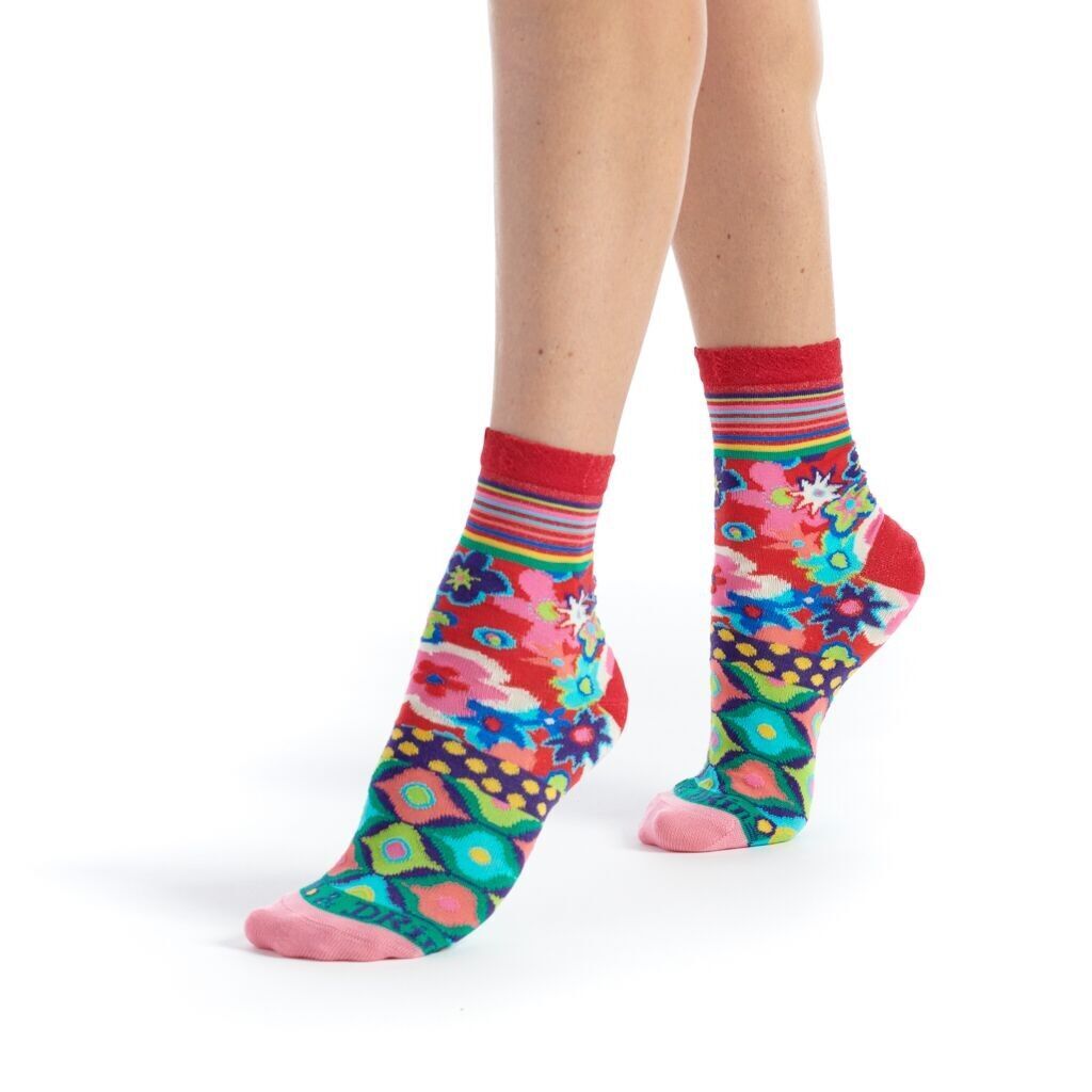 Calza media aveolata