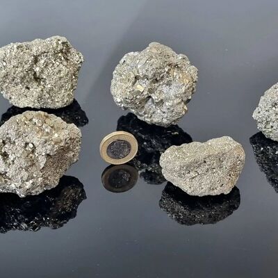 Pyritkristalle groß – BRA Pyrit 1 kg