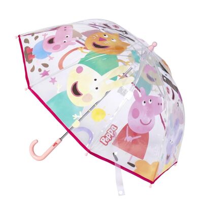 MANUAL POE BUBBLE UMBRELLA PEPPA PIG - 2400000719