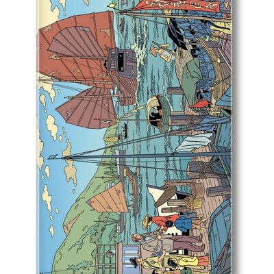BLAKE E MORTIMER LA VALLE DEGLI IMMORTALI IL PORTO