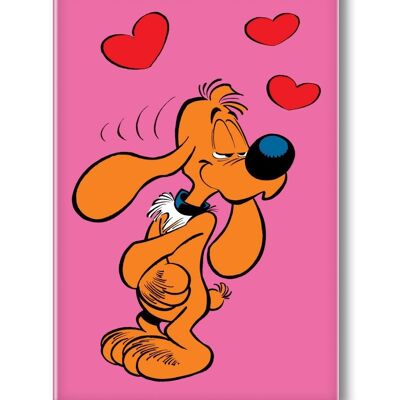 BALL AND BILL HEART MAGNET