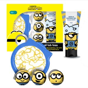 Minions - Set De Bain Avec Jeu De Basket