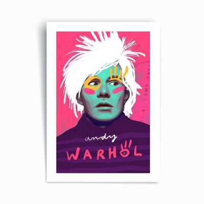 Andy Warhol - Impresión de arte